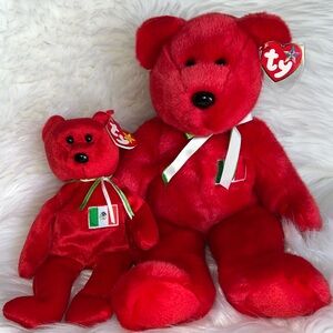 OSITO 14” TY BEANIE BUDDY & OSITO BEANIE BABIES COLLECTION